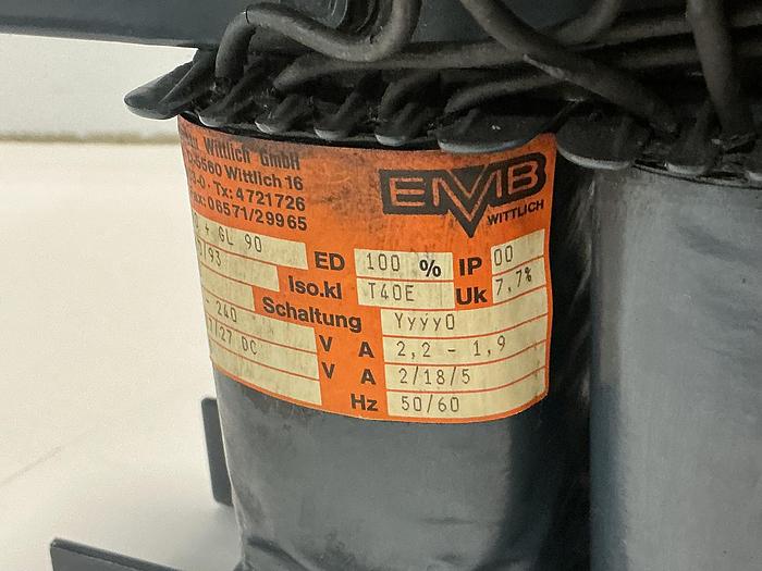Used EMB WITTLICH PU 90 + GL 90