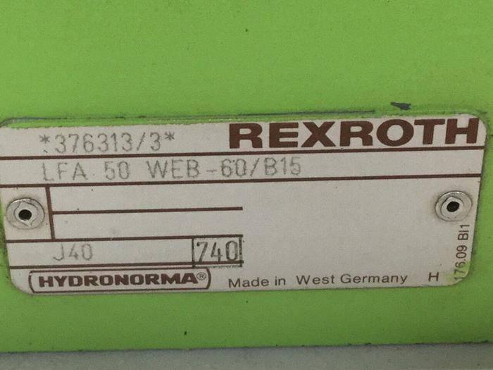 Used REXROTH Valve LFA50WEB60B15 #105650