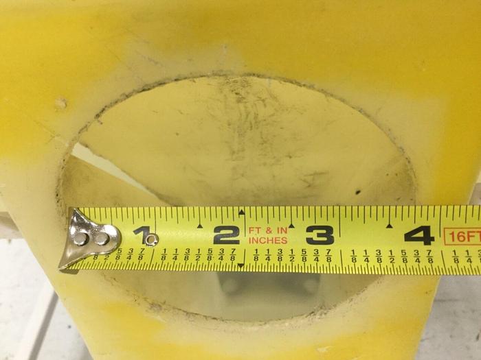 Used PPE Plastic Rolling Surge Bin MTB375 USED