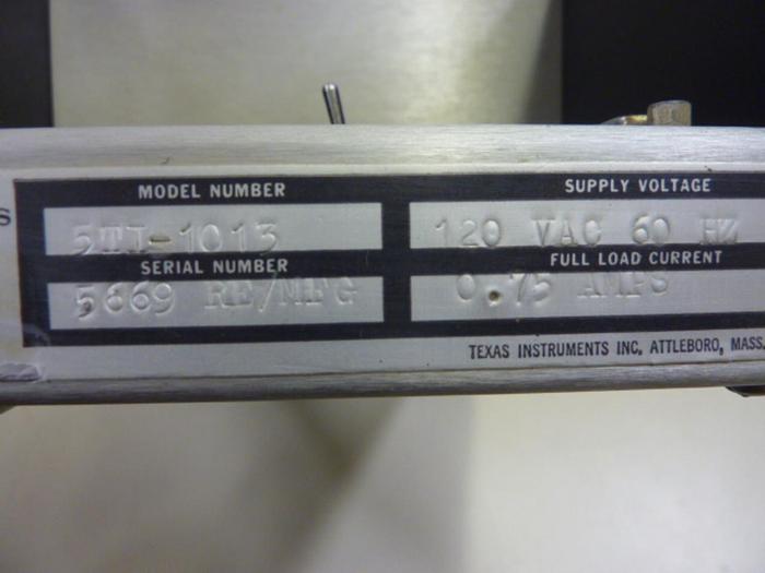 Used TEXAS INSTRUMENTS Sequence Module 5TI-1013 #54515