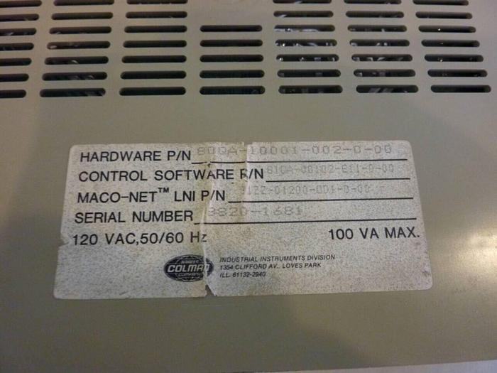 Used BARBER COLMAN Auxiliary Module 80QA-10001-002-0-00 #7253