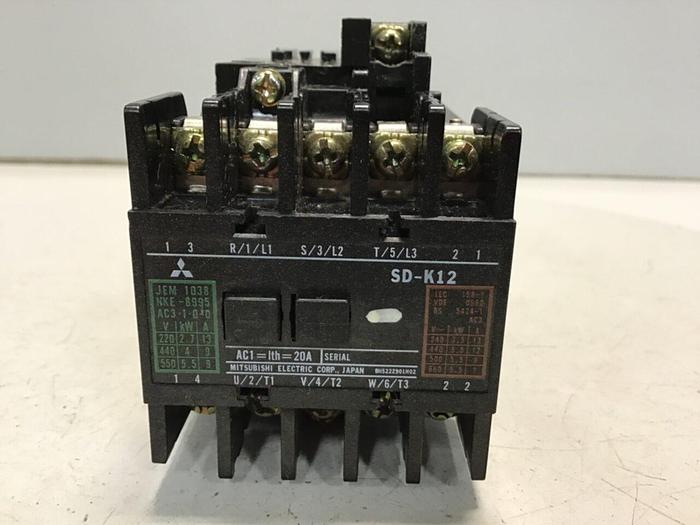 Used MITSUBISHI Contactor SD-K12 #124162