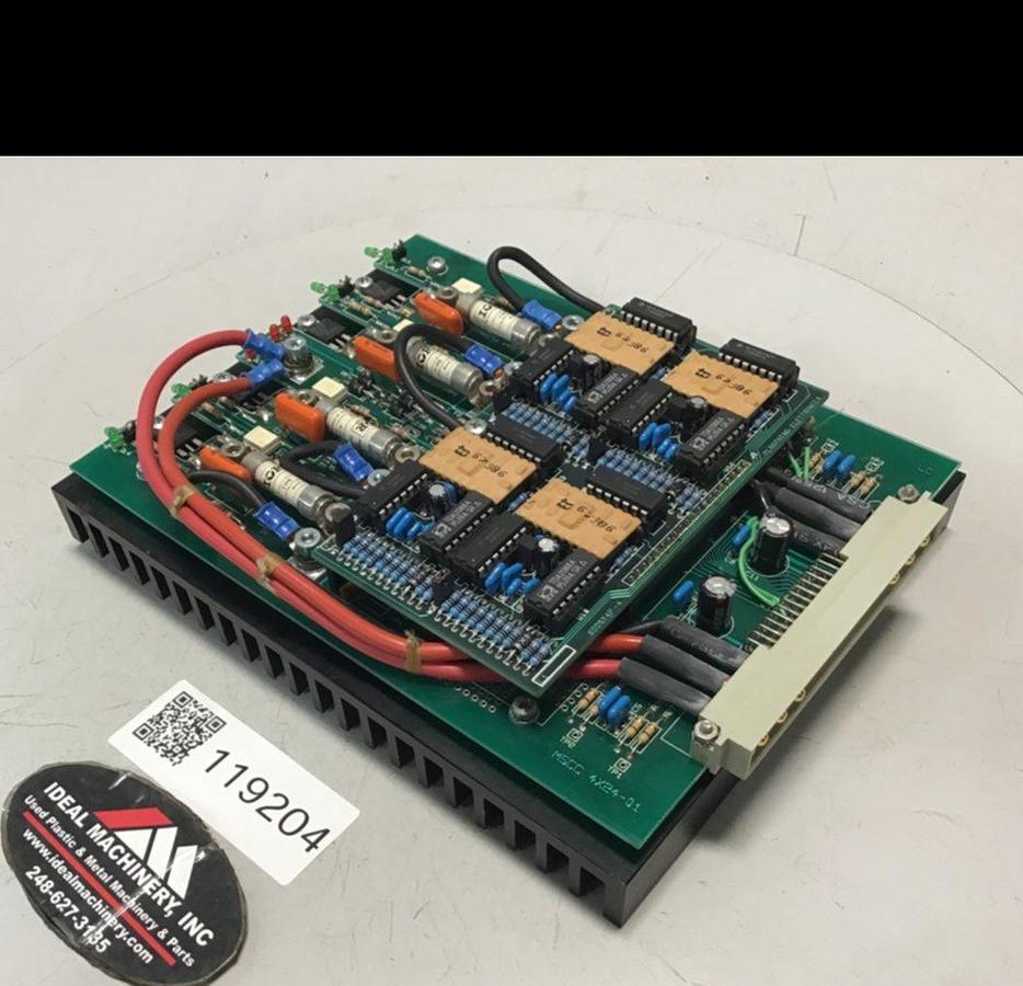 Used PLASTHING 4 Zone Control Card MSCC 4X24-01 USED