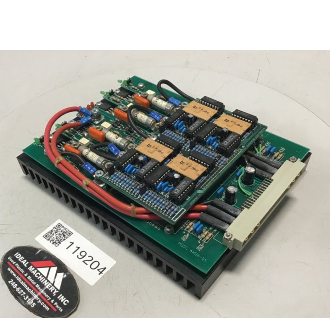 Used PLASTHING 4 Zone Control Card MSCC 4X24-01 USED