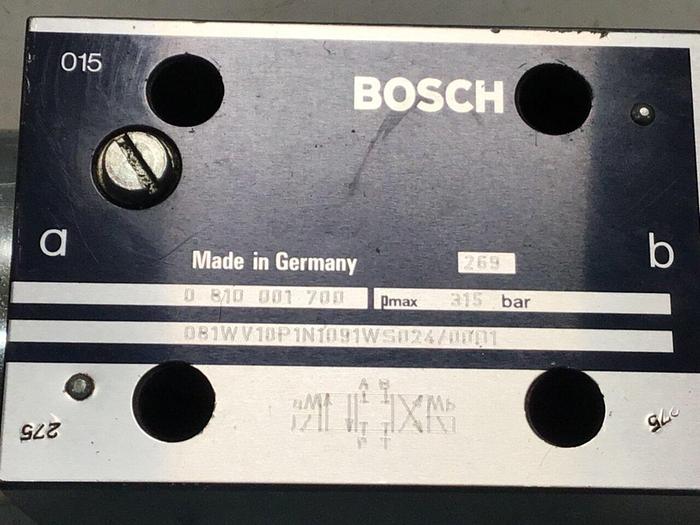 Used BOSCH Valve 0 810 001 700 #138047