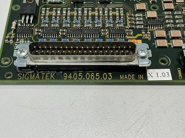 Used SIGMATEK 9405.065.03