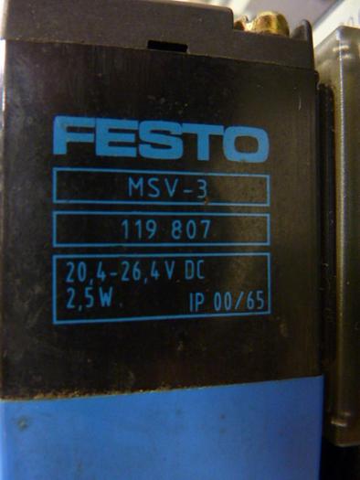 Used FESTO Control Block / Valve Terminal IFB8-02 #52699