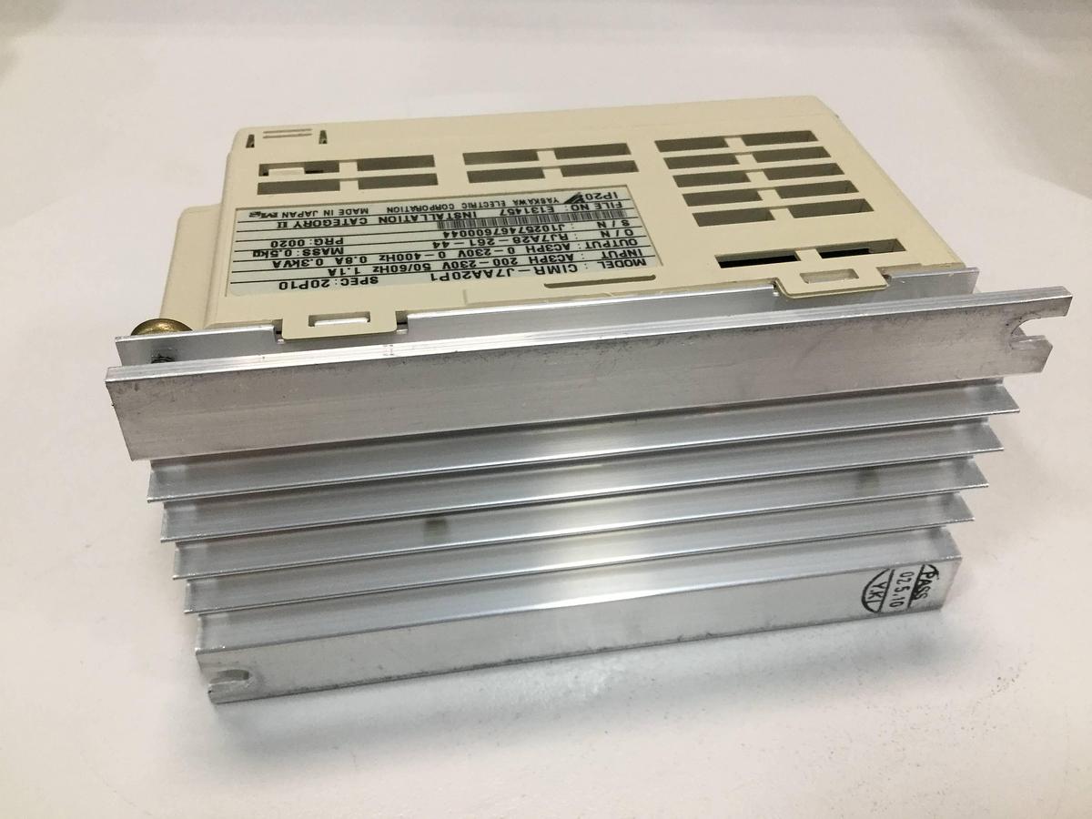 Used YASKAWA VS Mini J7 Inverter CIMR-J7AA20P1 USED