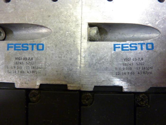 Used FESTO Control Block / Valve Terminal IFB13-03 Used