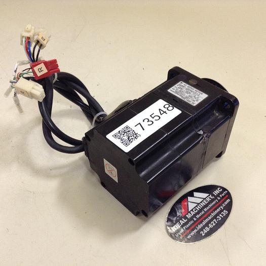 Used YASKAWA ELECTRIC AC Servo Motor SGMP-02AWYR12 #73548