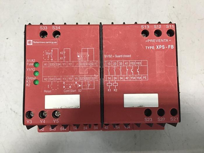 Used TELEMECANIQUE Safety Relay XPS-FB Used