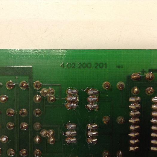 Used SCHLEICHER Circuit Board 4.02.200.201 #78455