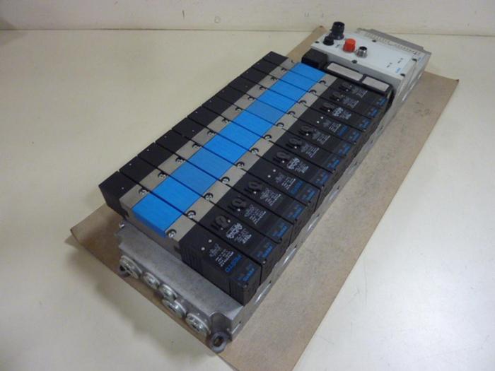 Used FESTO Control Block w/ Valves IFB8-03 #52806