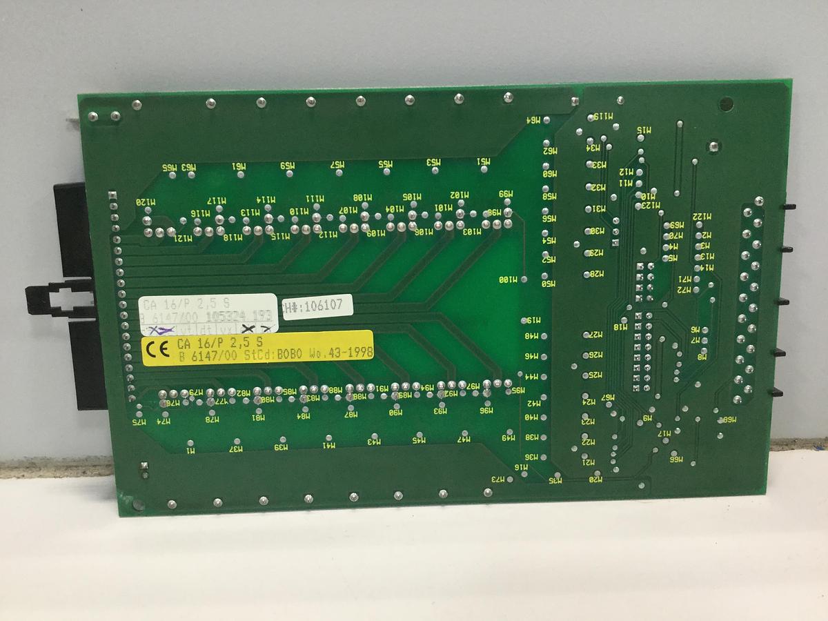 Used BACHMANN ELECTRONIC Output Card CA16/P2.5S E06149/00 002 USED