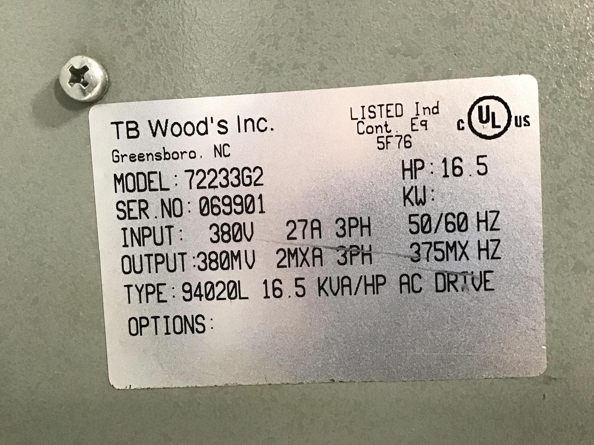 Used VOLKMANN 72233G2 94020L AC Drive Used #140589
