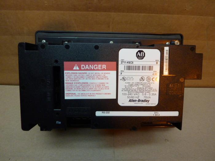 Used ALLEN BRADLEY Operator Interface 2711-K6C8X Used