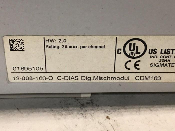 Used SIGMATEK Module CDM163 12-008-163-O USED