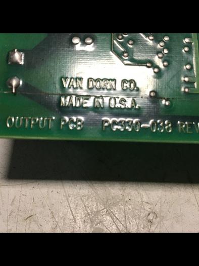 Used VAN DORN Pathfinder DC Output Board PC330-038 Used