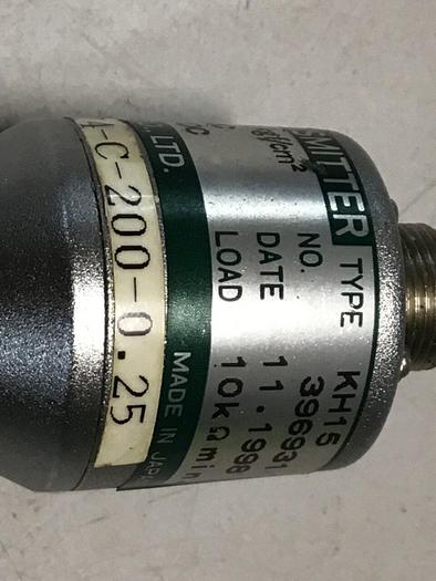 Used NAGANO Pressure Transmitter KH15-PT14-C-200-0.25 #126509