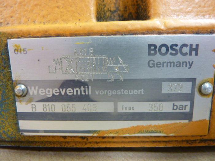 Used BOSCH SERVO Hydraulic Valve 0 811 404 607 USED