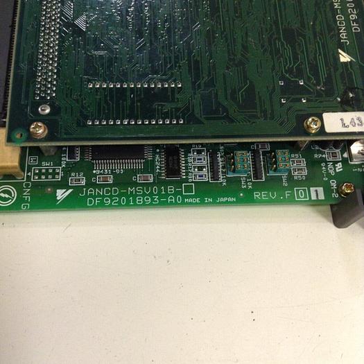 Used YASKAWA Circuit Board JANCD-MSV01B REV F01 #76719