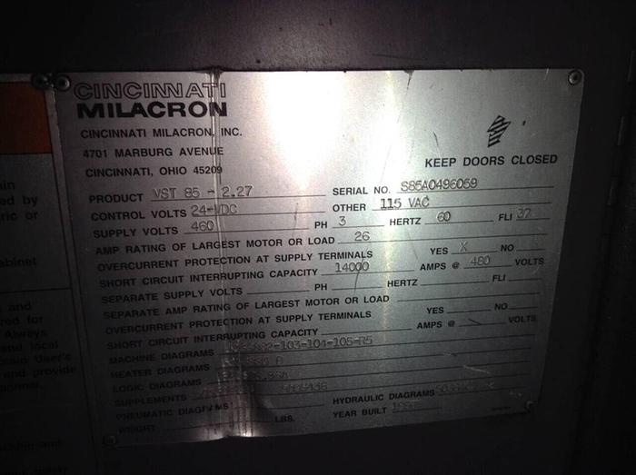 Used CINCINNATI MILACRON Circuit Board 3-542-133501A #87497