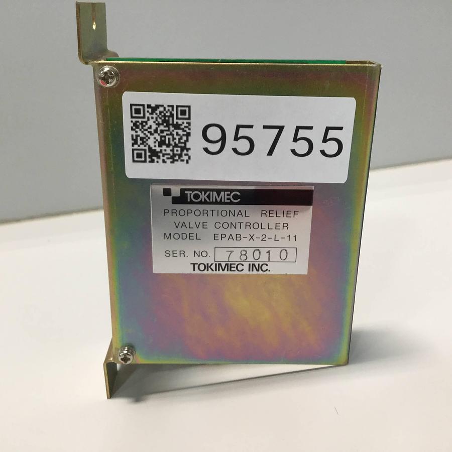 Used TOKIMEC Proportional Relief Valve Controller EPAB-X-2-L-11 Used