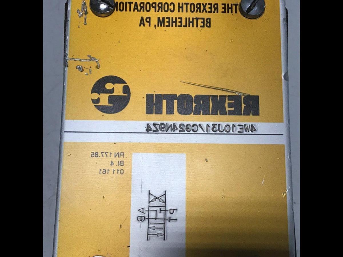 Used REXROTH Valve 4WE10J31/CG24N9Z4 Used