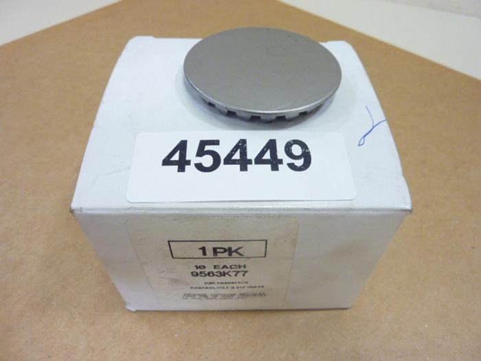 MCM ELECTRONICS Steel Finishing Plug 9563K77 BOX of 10 NEW