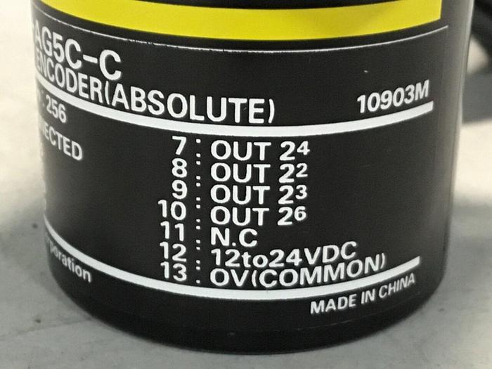 Used OMRON Rotary Encoder E6CPAG5CC #119999