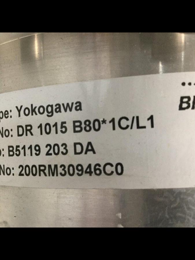 Used YOKOGAWA Unaxis Servo Rotary Table B5119203DA Used