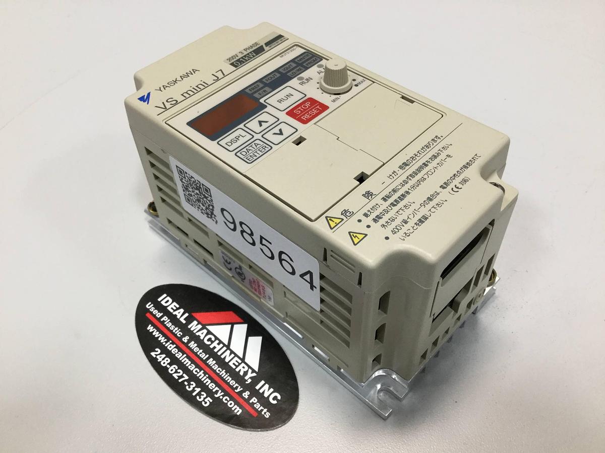 Used YASKAWA VS Mini J7 Inverter CIMR-J7AA20P1 USED