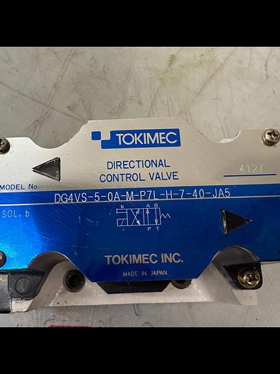 Used TOKIMEC DG4VS-5-0A-M-P7L-H-7-40-JA5