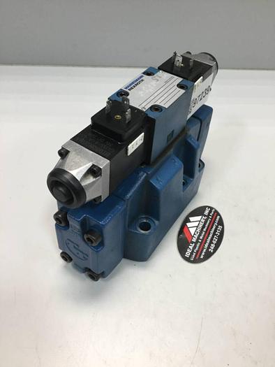 Used REXROTH Valve 4WE6J53/AG24NZ4 MANIFOLD #97239