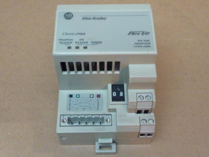 Used ALLEN BRADLEY Devicenet Adapter 1794-ADN SER B #33009