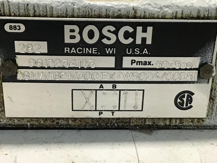 Used BOSCH Valve 9810234103 Used