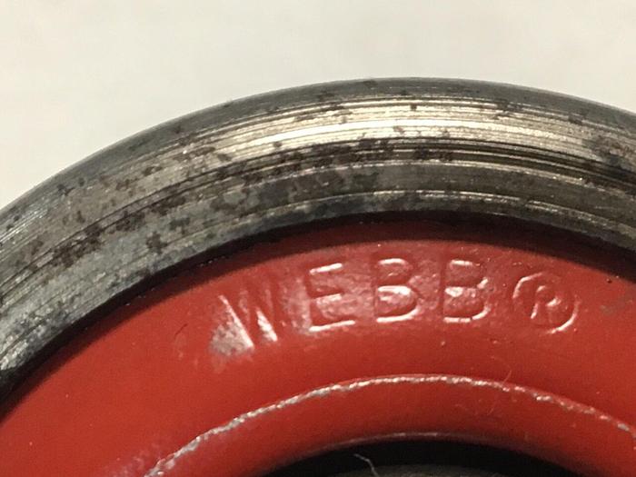 Used WEBB Centering Ball Bearing Red Seal 00016015 #124951