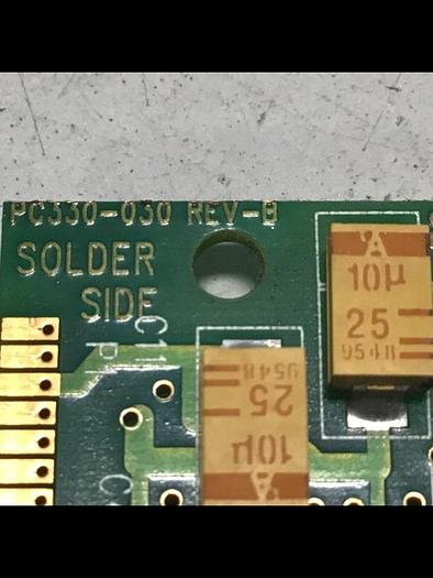 Used VAN DORN Analog Circuit Board 330025 PC330-025 Used