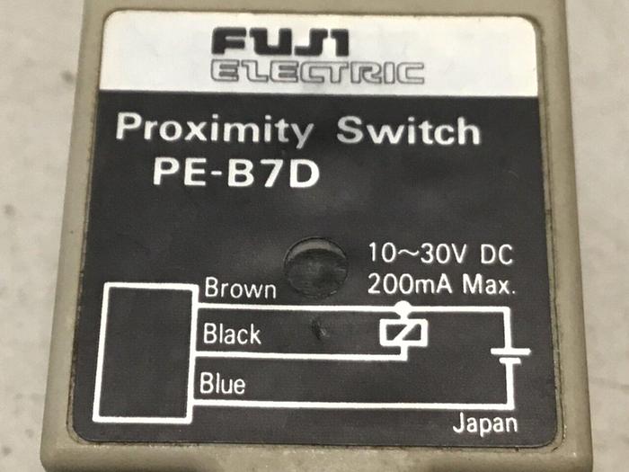 Used FUJI ELECTRIC Proximity Switch PE-B7D #128488