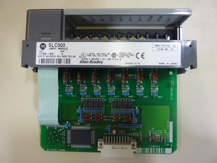 Used ALLEN BRADLEY Input Module 1746-IB8 SER A #47842