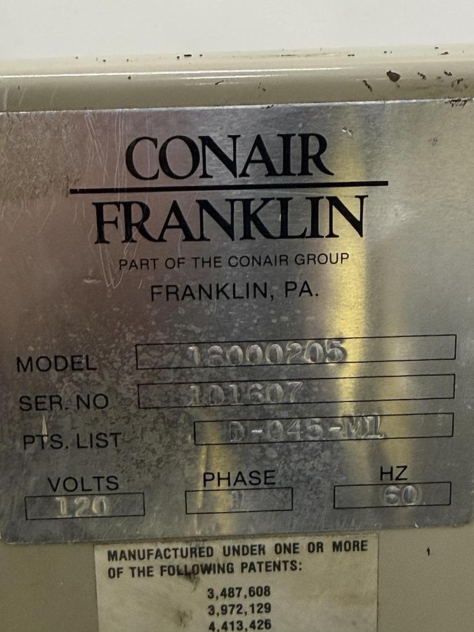 Used CONAIR FRANKLIN