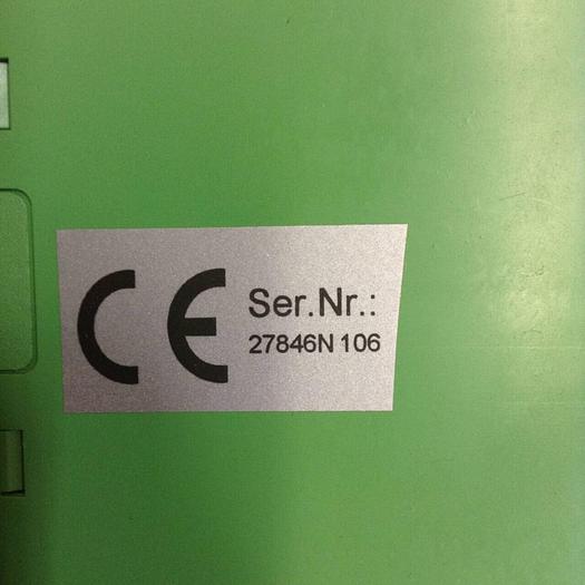 Used PHOENIX CONTACT Power Supply RS232 DIGI RAMP #103045