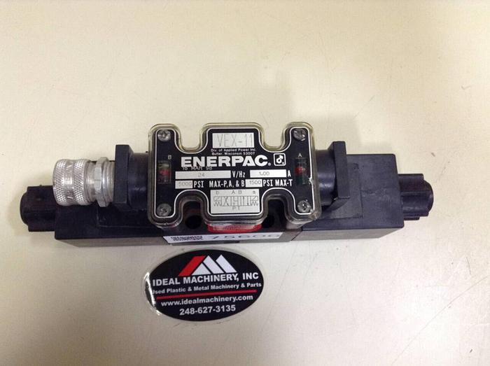 Used ENERPAC Solenoid Valve VEX-11 #75606