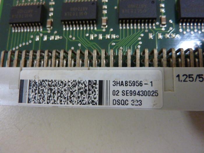 Used ABB Memory Board DSQC 323 3HAB5956-1 #48700