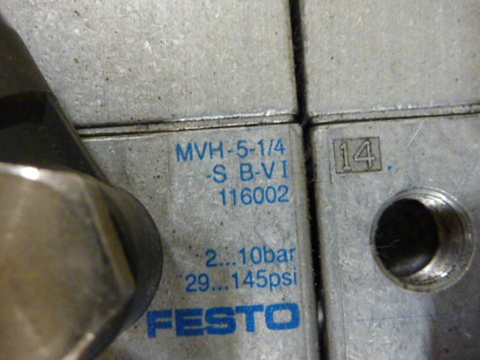 Used FESTO Control Block / Valve Terminal IFB8-02 #52823