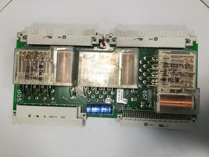 Used ARBURG Relay Circuit Board ARB 657 USED
