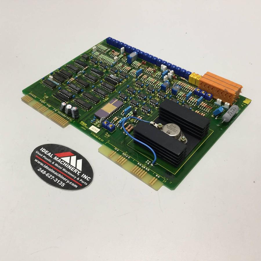 Used FUJI ELECTRIC Processor Card F770 60 26 3D F77060263D UM200-D0IC Used #94018