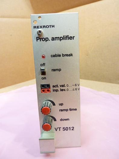 Used REXROTH Proportional Amplifier VT5012 S42 R1 #62858