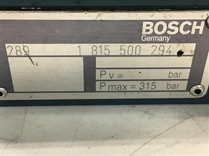 Used BOSCH Directional Valve 0 810 091 227 Used
