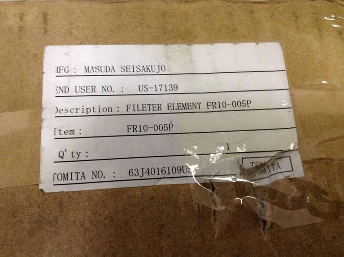 MASUDA Filter FR10-005P #74514